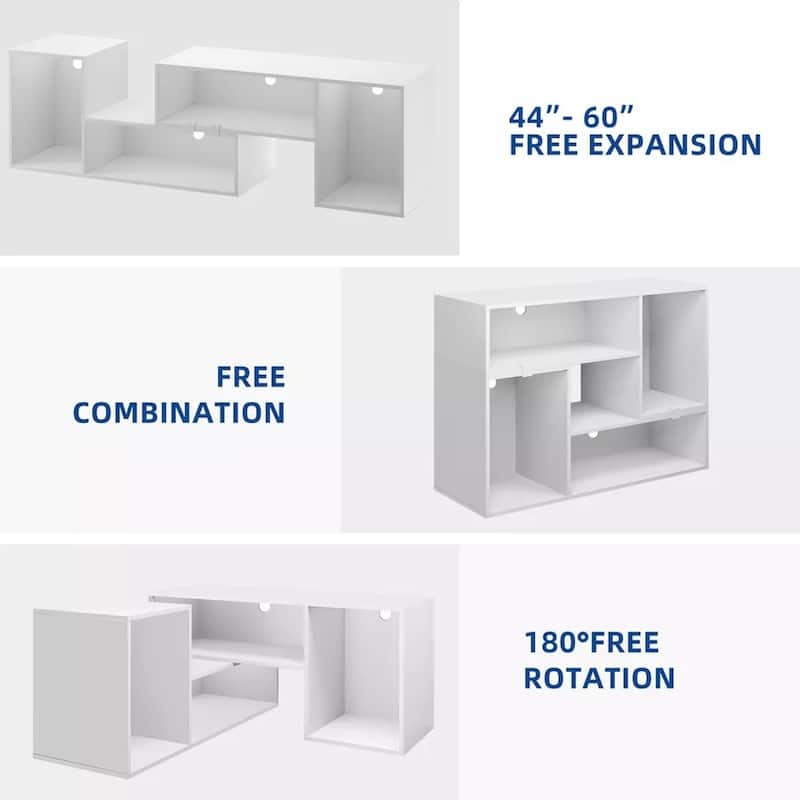 LED TV Stand for 50/55/60/65/70/75 inch TV Console - 42 inches