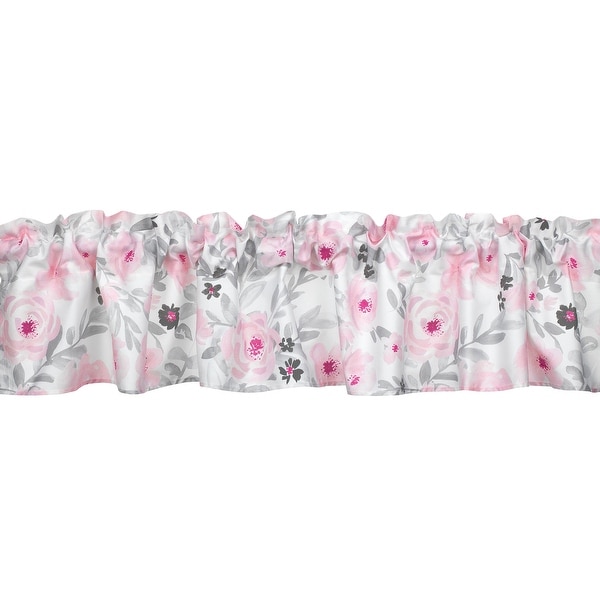 Bedtime originals blossom pink watercolor floral clearance