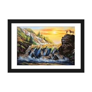 iCanvas "Running Water - Illusion" by D. "Rusty" Rust - Bed Bath ...