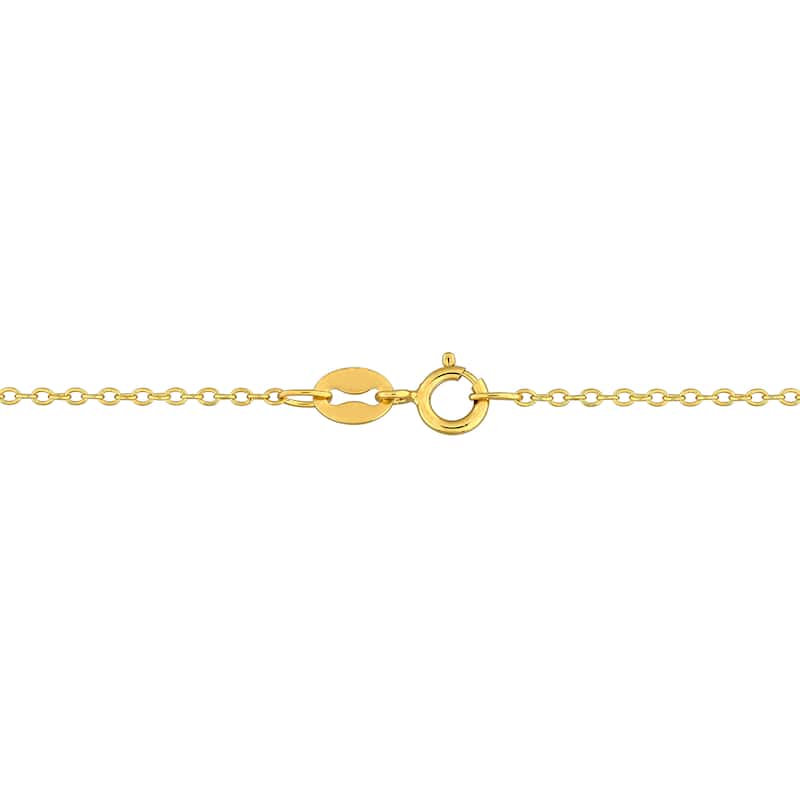 Miadora 1/6ct TGW Marquise-Cut Citrine Butterfly Necklace in Yellow Plated Sterling Silver-17 in