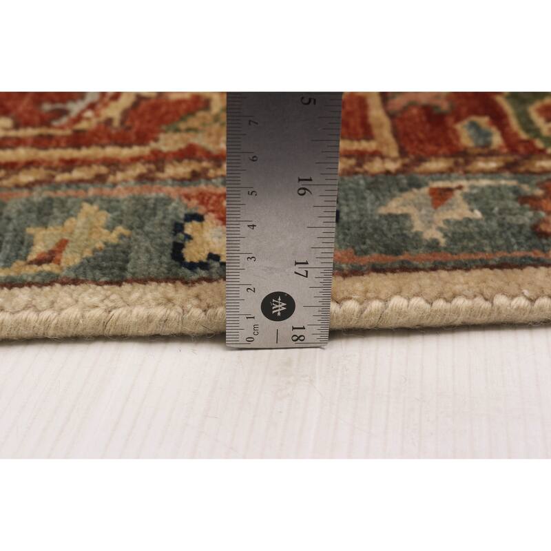 ECARPETGALLERY Hand-knotted Jules Sultane Ivory Wool Rug - 7'8 x 9'8