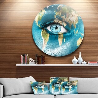 Planet Earth And Blue Human Eye Art Print Home Decor Wall Art Poster F Planet Earth And Blue Human Eye Art Print Home Decor Wall Art Poster F