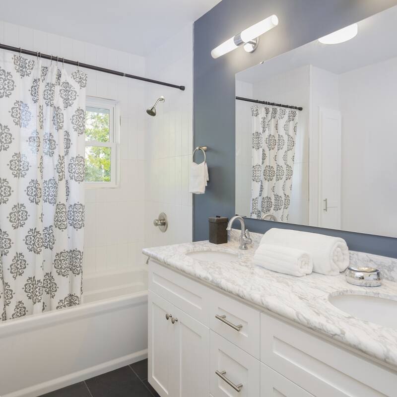 Design House 815274 Shower Arm with Escutcheon - Satin Nickel