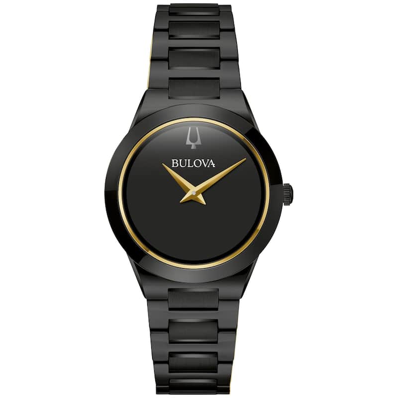 Bulova Women's Millenia Black Dial Watch - 98L314 - 6 (36)
