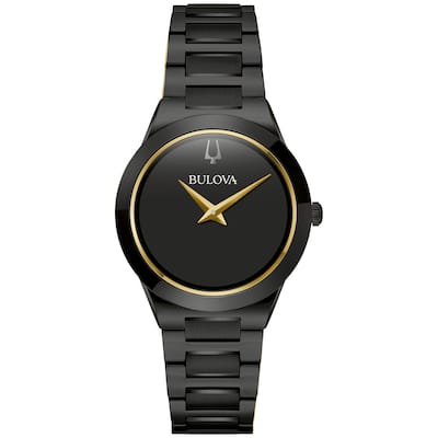 Bulova Women's Millenia Black Dial Watch - 98L314 - 6 (36)