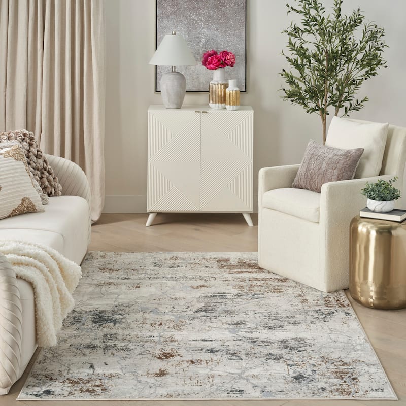 Nourison Glam Indoor Abstract Area Rug