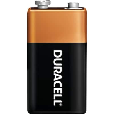Duracell Coppertop 9V Battery, Bulk (Package of 12) - Natural