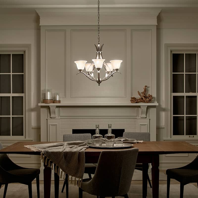 Kichler Lighting Dover 5-light Brushed Nickel Chandelier