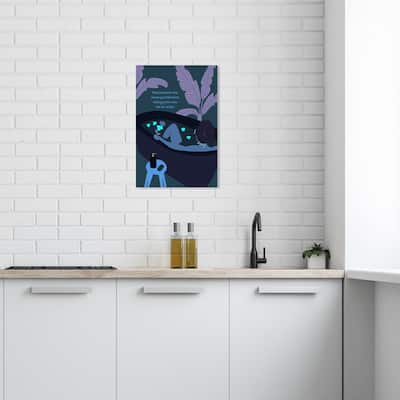 Wynwood Studio Canvas Fashion and Glam Indulge Yourself Brown and Antique White Modern & Contemporary Wall Art Canvas Print