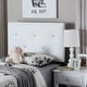 preview thumbnail 11 of 13, Porch & Den Rio Vista Crystal Tufted Twin Headboard