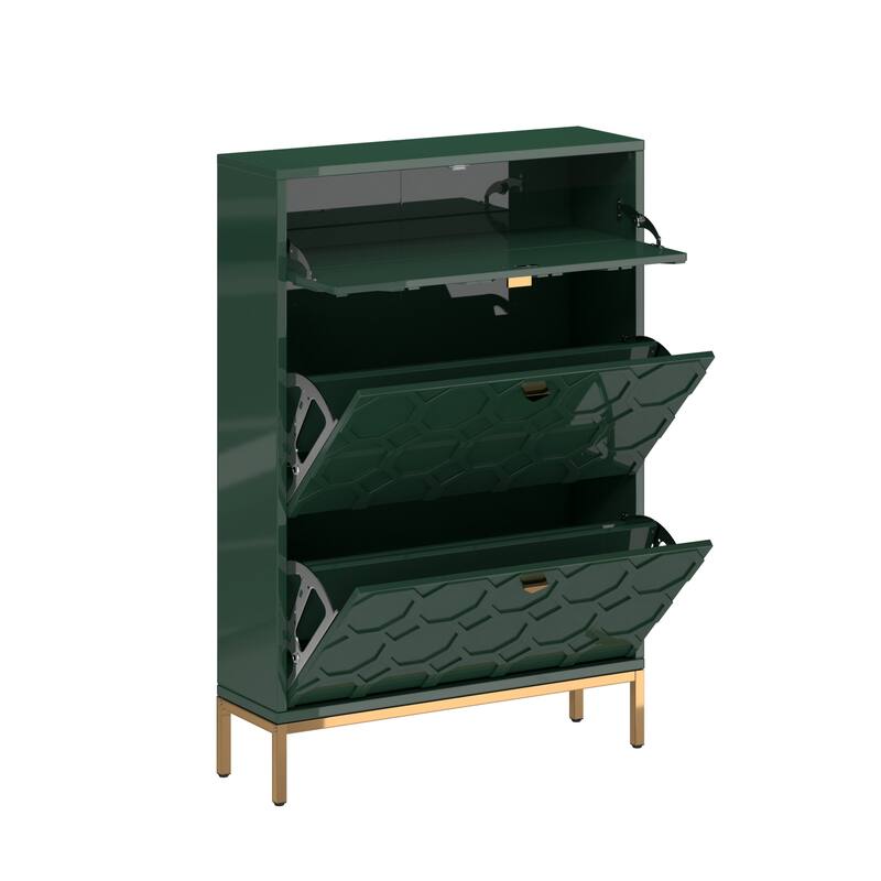 Shoe cabinet for 24 pairs of shoes