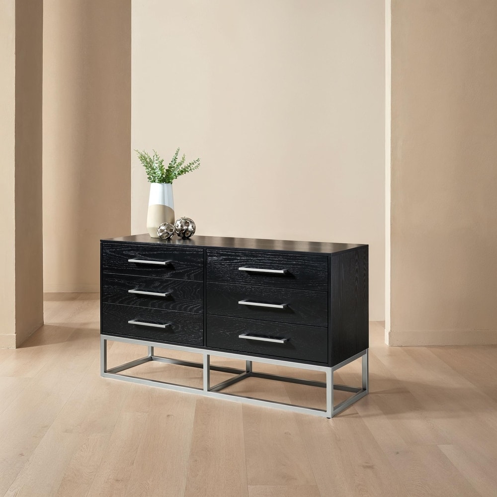 SAFAVIEH Couture Sherilynne 6-Drawer Dresser.