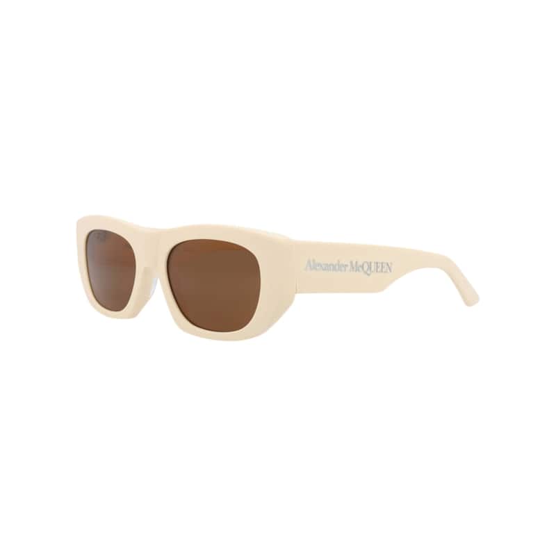 Alexander McQueen Square-Frame Recycled Acetate Sunglasses - NS