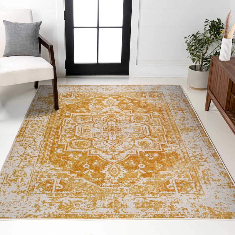 JONATHAN Y Izil Bohemian Ornate Medallion Area Rug - 8 X 10