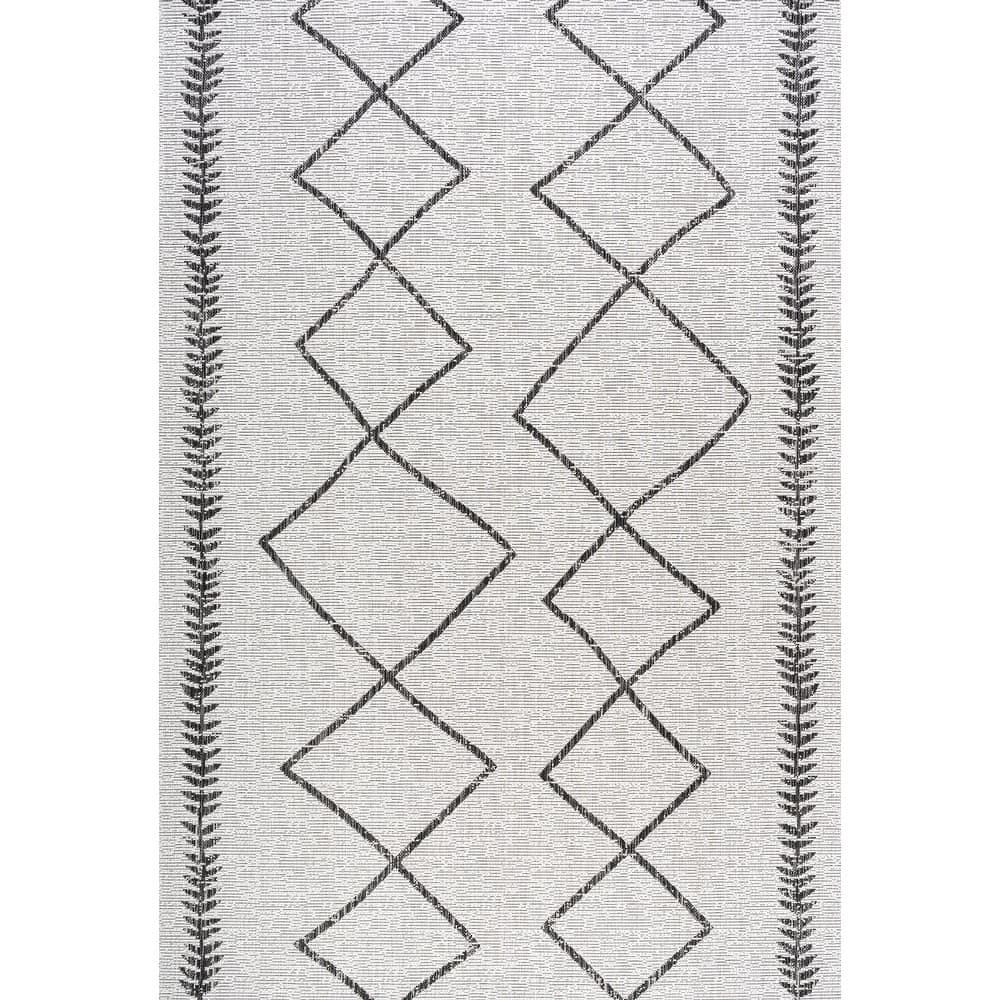 JONATHAN Y Kafel Tribal Diamond Trellis Indoor/Outdoor Area Rug