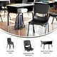 preview thumbnail 40 of 52, Student Desk with Open Front Metal Book Box & Flex Comfort Chair - 24"W x 18"D x 22.25" - 31.25"H