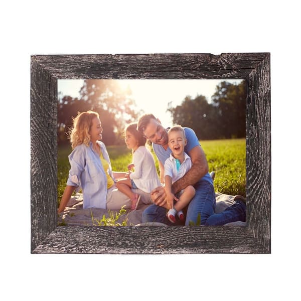 13X19 Rustic Smoky Black Picture Frame With Plexiglass Holder 13X19 Rustic Smoky Black Picture Frame With Plexiglass Holder