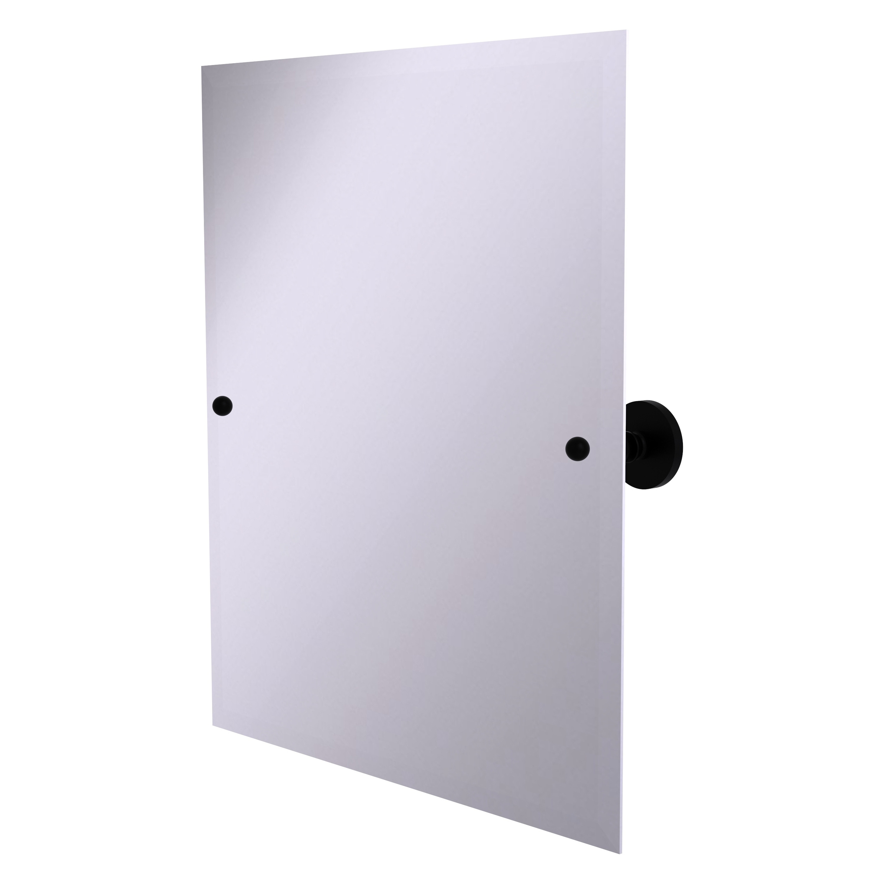 Allied Brass Prestige Skyline Collection Frameless Rectangular Tilt Mirror with Beveled Edge