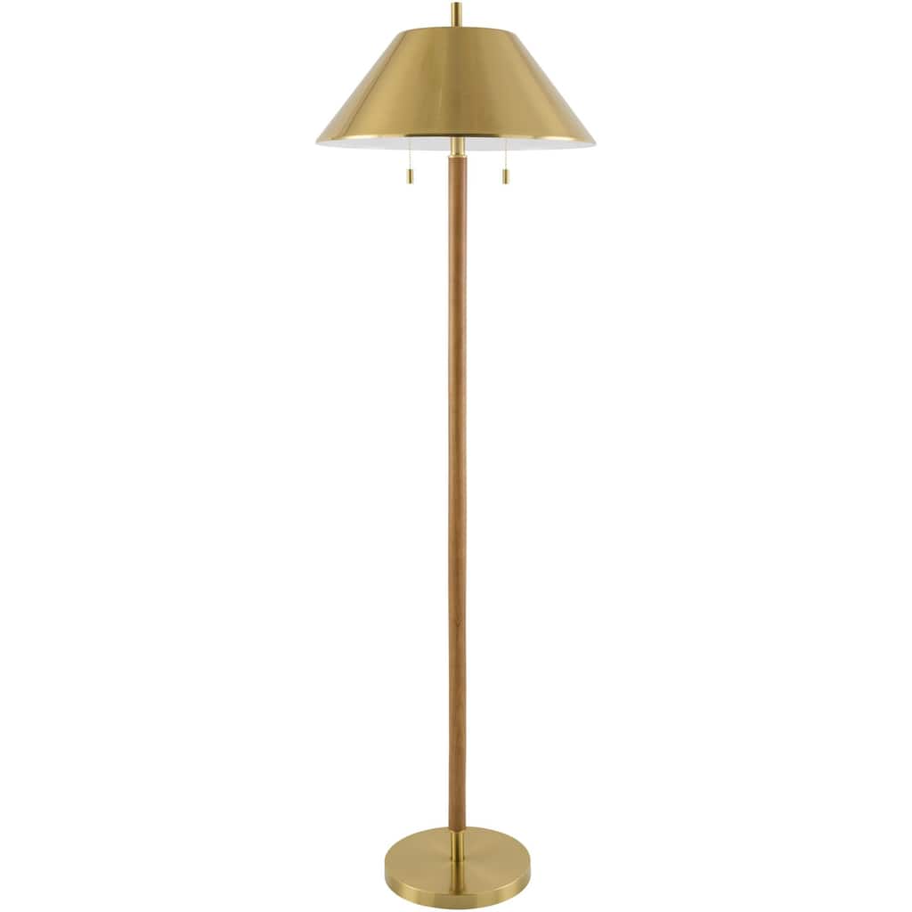 Livabliss Baldor Modern Accent Floor Lamp - 63"H x 19"W x 53"D