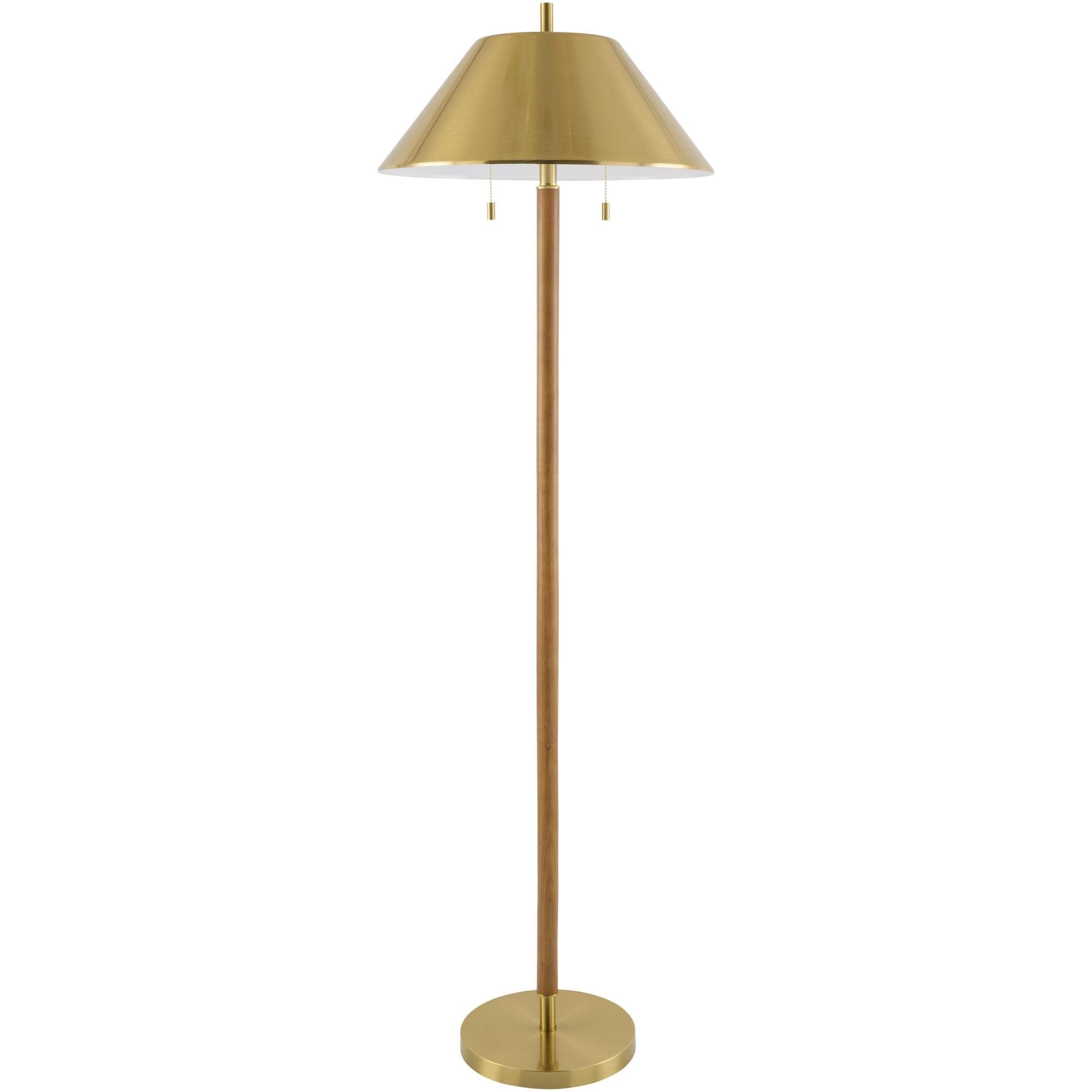Livabliss Baldor Modern Accent Floor Lamp - 63"H x 19"W x 53"D