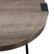 preview thumbnail 24 of 31, Middlebrook Barnett Round Metal Wrap Side Table