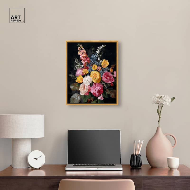 Garden Richness I Canvas by Art Remedy