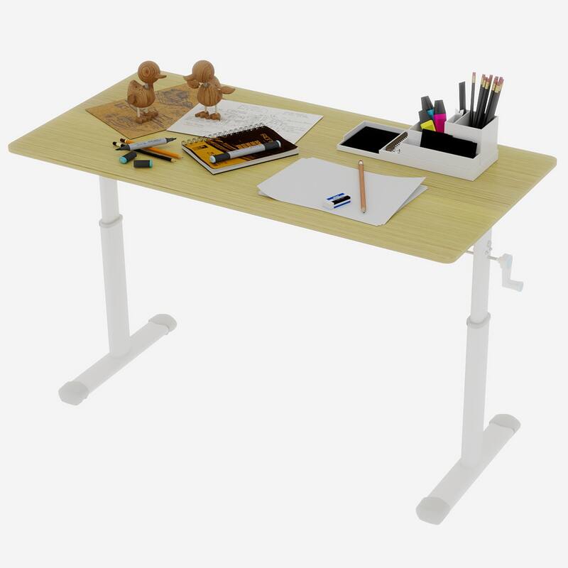 Adjustable compact design study desk suitable for children and adults