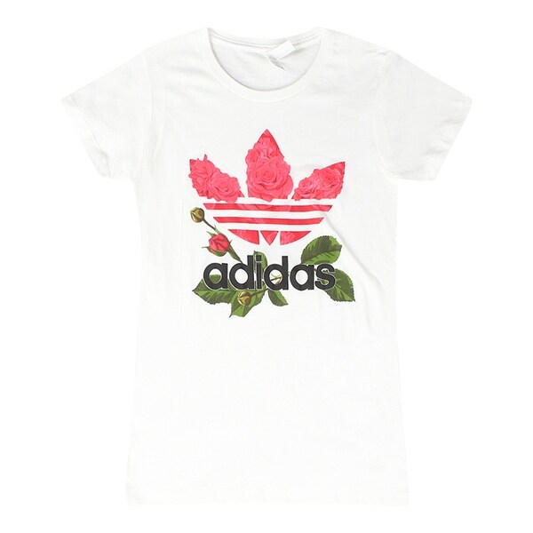 adidas shirt with roses adidas shirt with roses