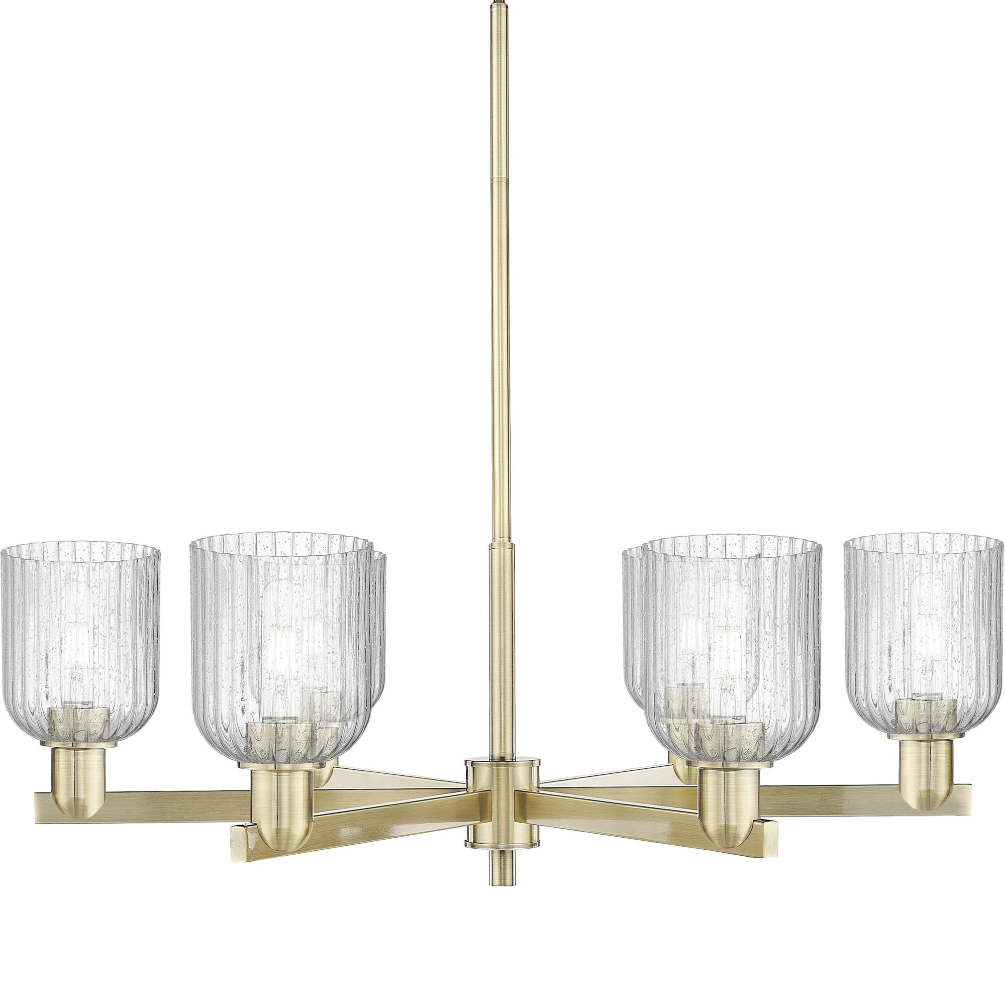 Innovations Lighting 716-6CR-11-35 Bridal Veil Chandelier Bridal Veil