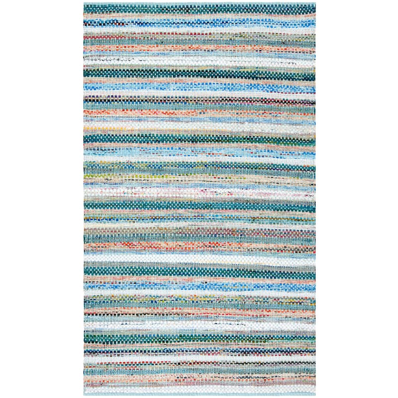 SAFAVIEH Handmade Flatweave Montauk Alketa Casual Cotton Rug