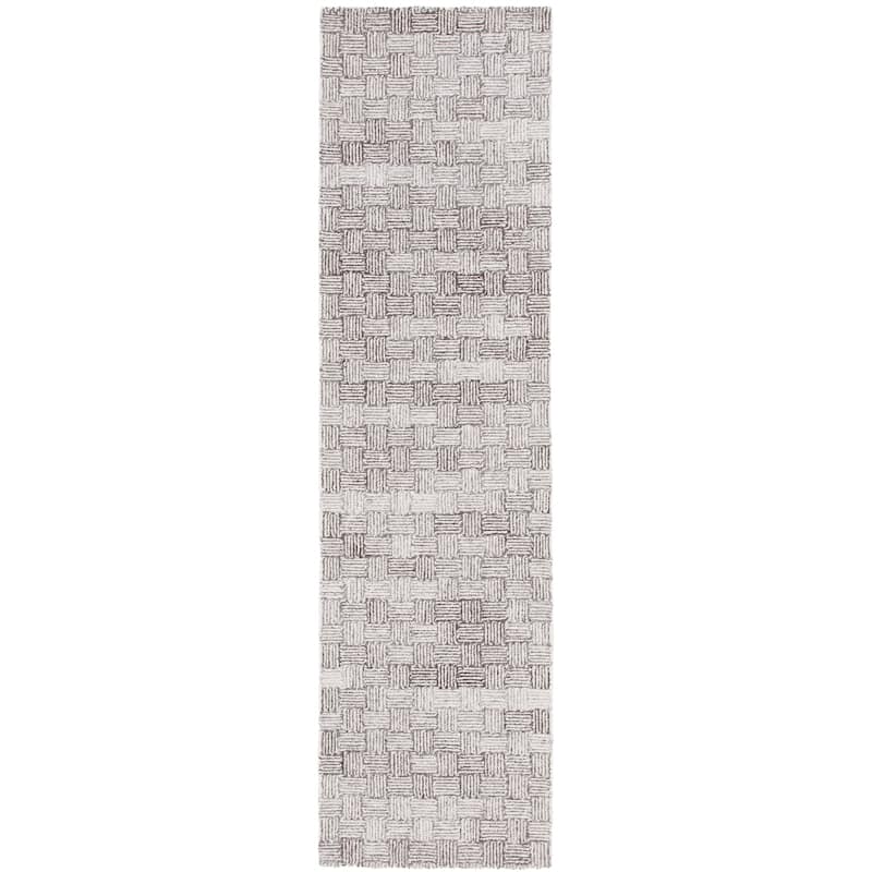 SAFAVIEH Handmade Micro-Loop Courteney Transitional Wool Rug