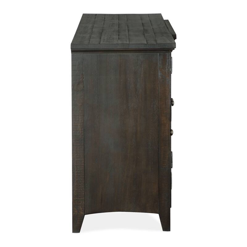 Magnussen Home Westley Falls Graphite 70" Console - 70"W x 18"D x 32"H