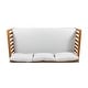 preview thumbnail 24 of 29, Claremont Outdoor 3-seat Acacia Wood Daybed by Christopher Knight Home