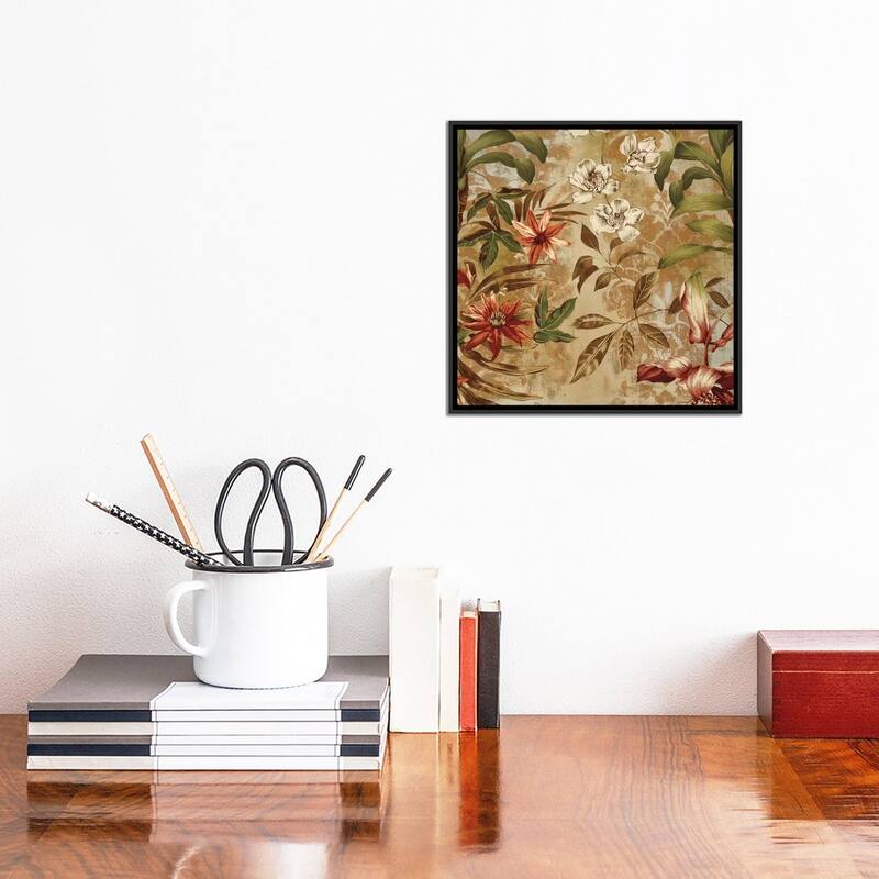 iCanvas "Lush I" by Chris Donovan Framed Canvas Print