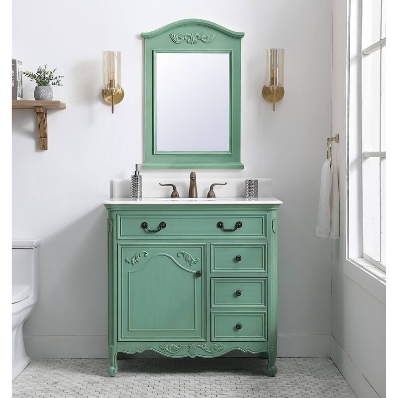 36" Bathroom Vanity Sink