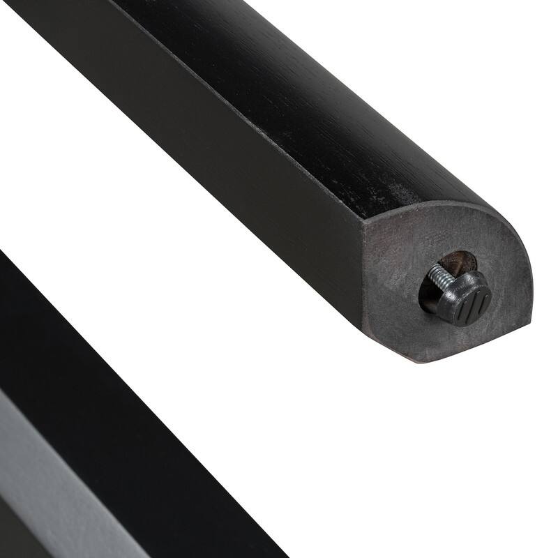 Rustic 52" Console Table with Drawers and Curved Legs for Entryway or Living Room Decor