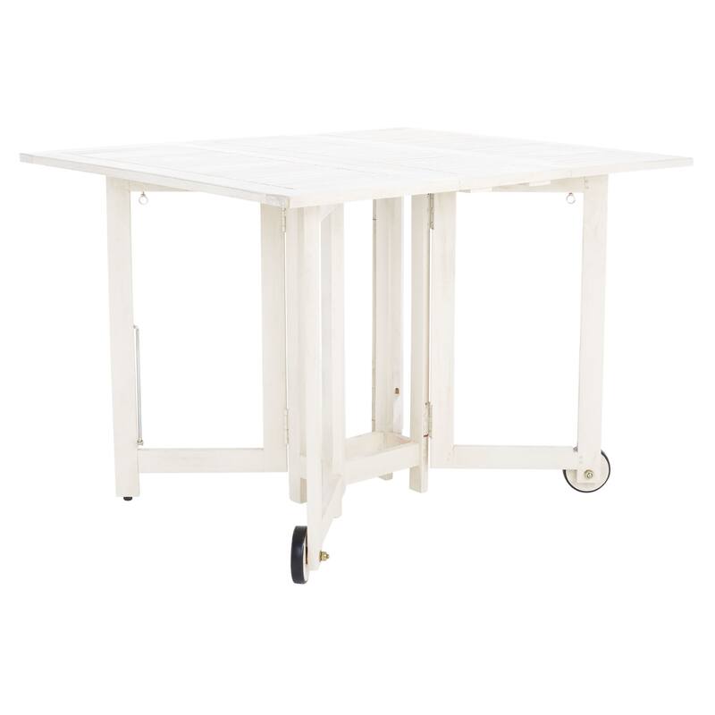 SAFAVIEH Outdoor Brandy 5-Piece Outdoor Dining Table Set - 43Wx35Dx29H