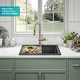 preview thumbnail 99 of 146, KRAUS Bellucci Workstation Topmount Drop-in Granite Kitchen Sink