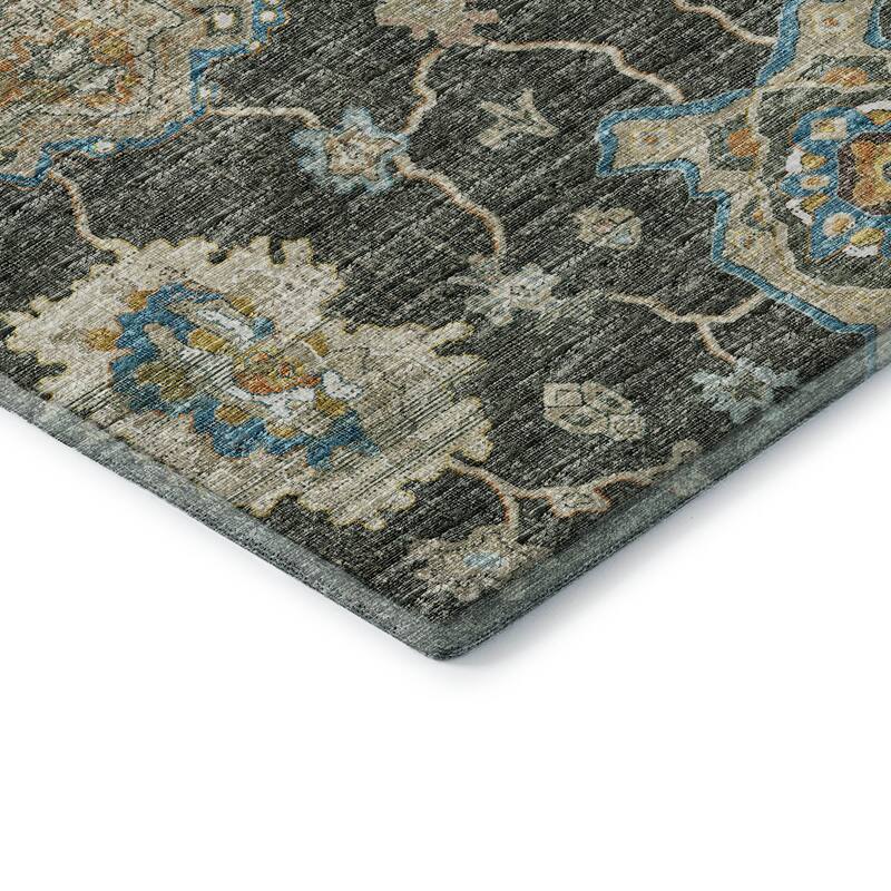 Premium Washable Super Soft Traditional Kashan Mayfield Rug