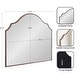 preview thumbnail 85 of 89, Kate and Laurel Leanna Framed Arch Wall Mirror