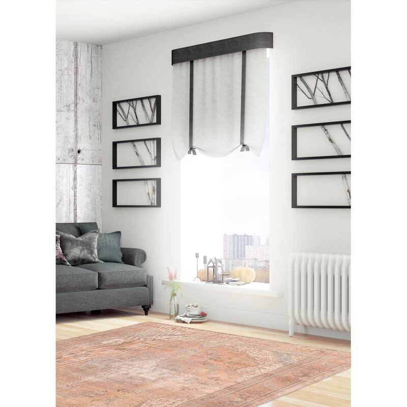 ECARPETGALLERY Hand-knotted Antalya Vintage Brown, Copper Wool Rug - 9'5 x 12'5