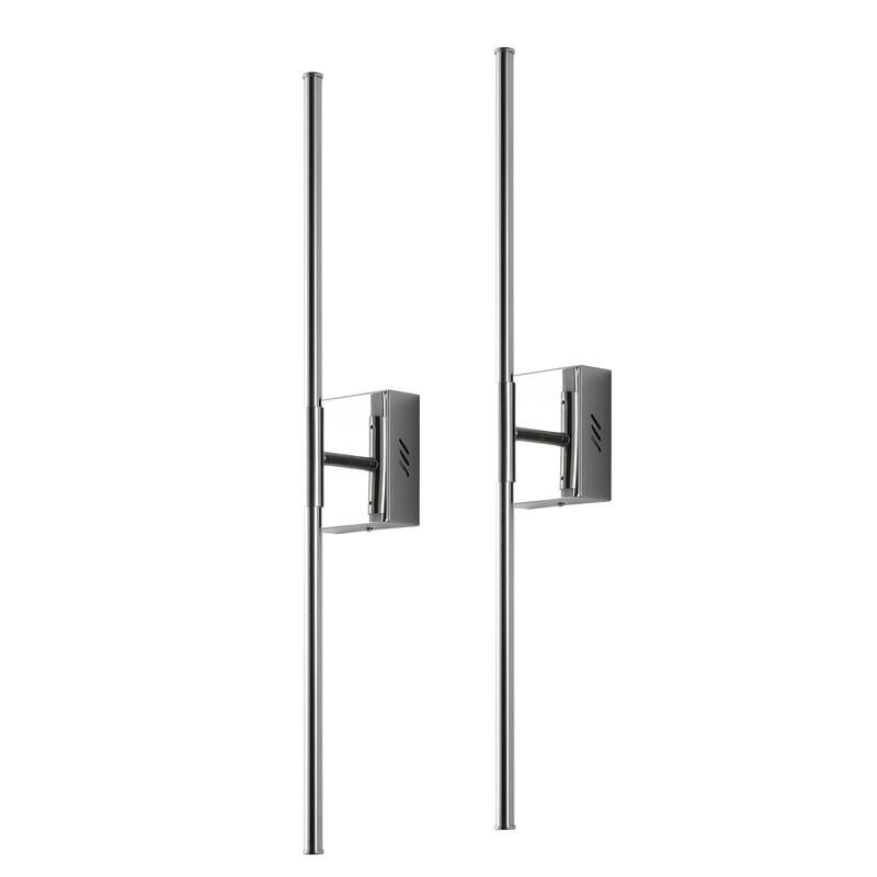 28" Dimmable Integrated LED Metal Wall Sconce, by JONATHAN Y