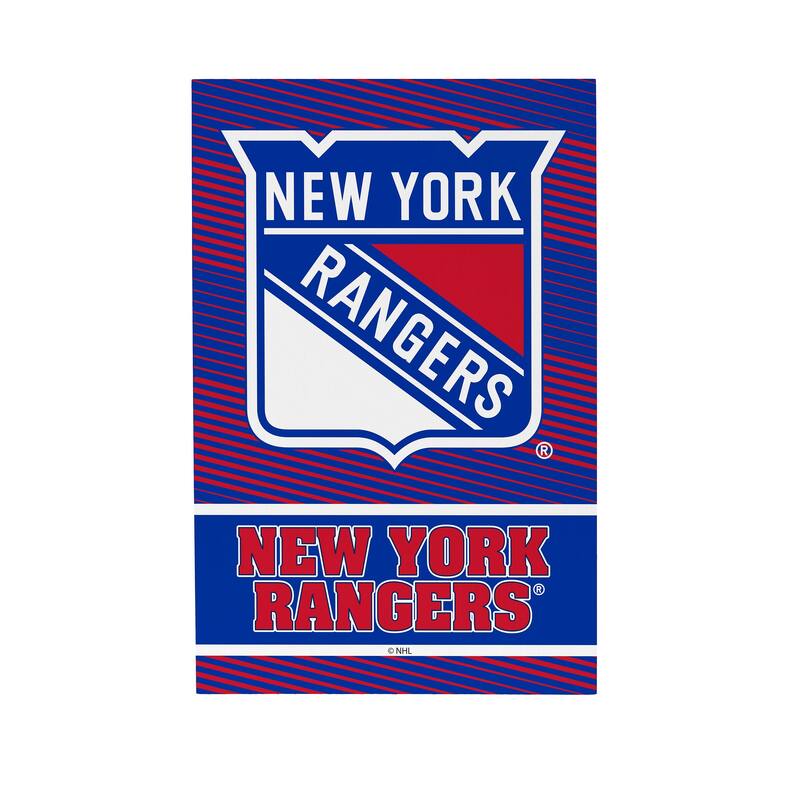 New York Rangers Wooden Tabletop Mantel Shelf Sign