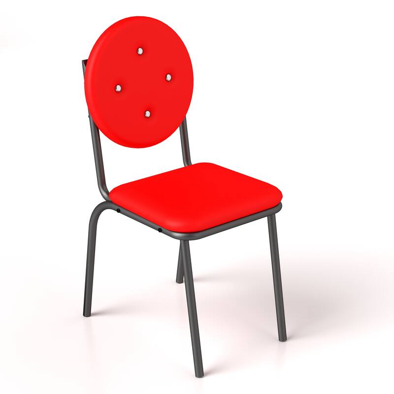 4-Piece Bar Stools - Red