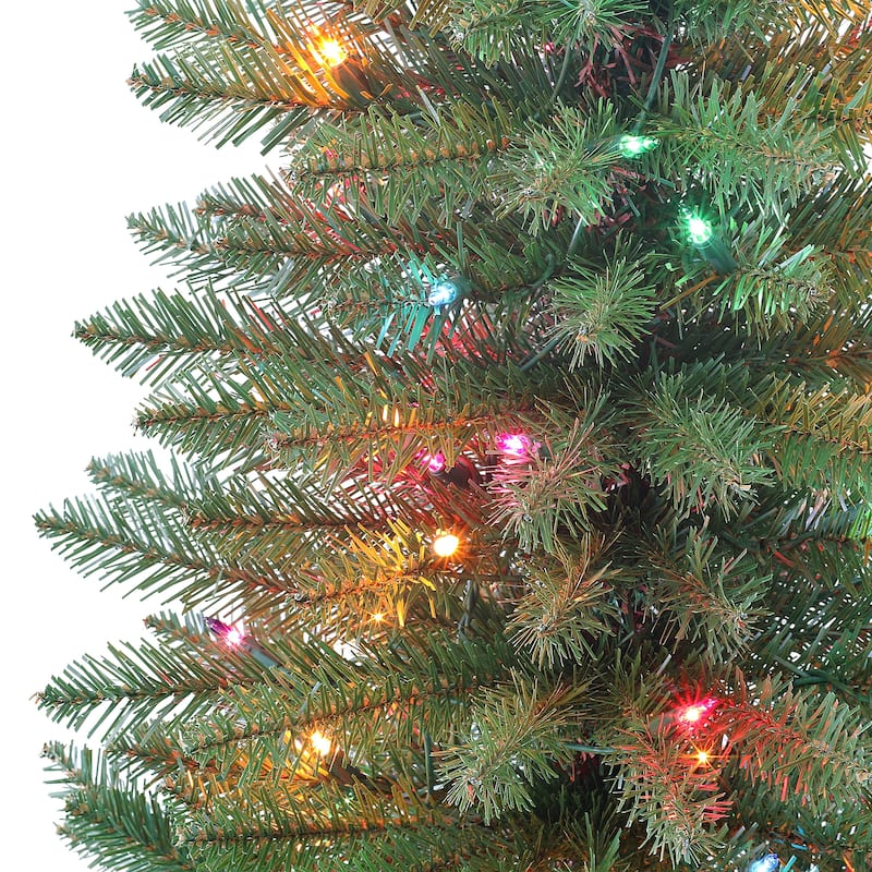 Puleo International 3 ft. Pre-Lit Artificial Fraser Fir Tree