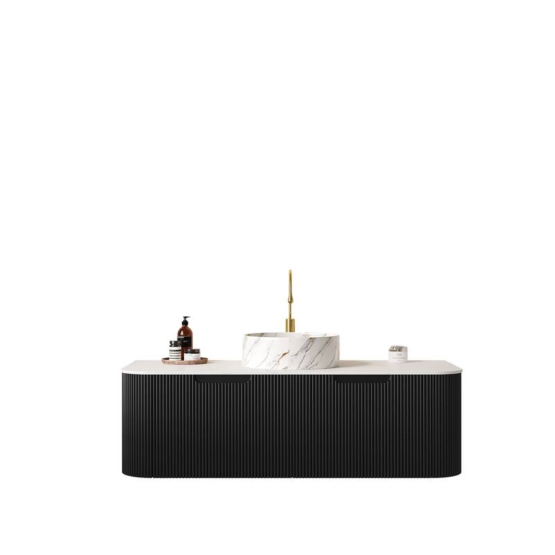 Wall Mounted Bathroom Vanity with Sink