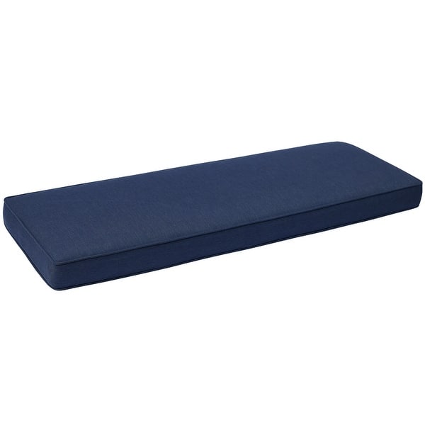 Aoodor Patio Furniture 46" x 18" x 3" Outdoor Bench Cushion - N/A