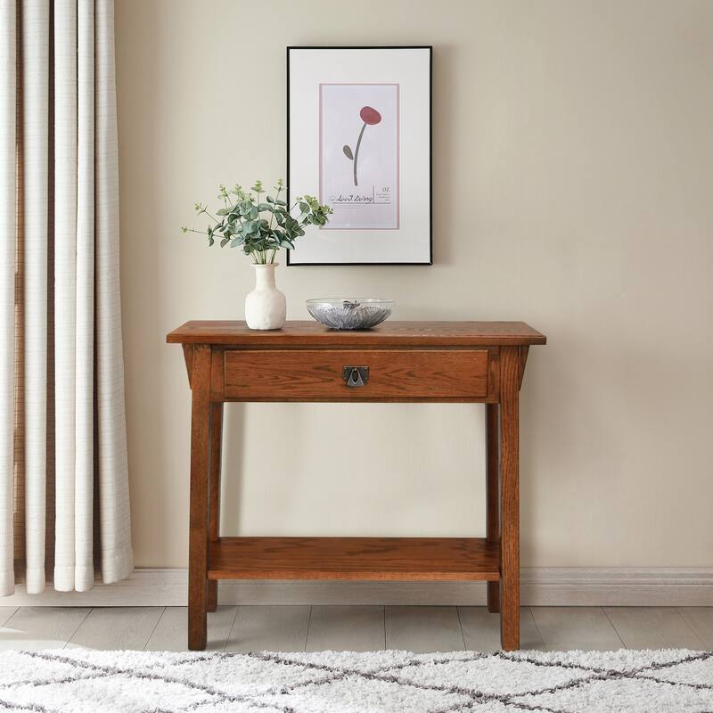 Leick Home Mission Console Table for Entryway