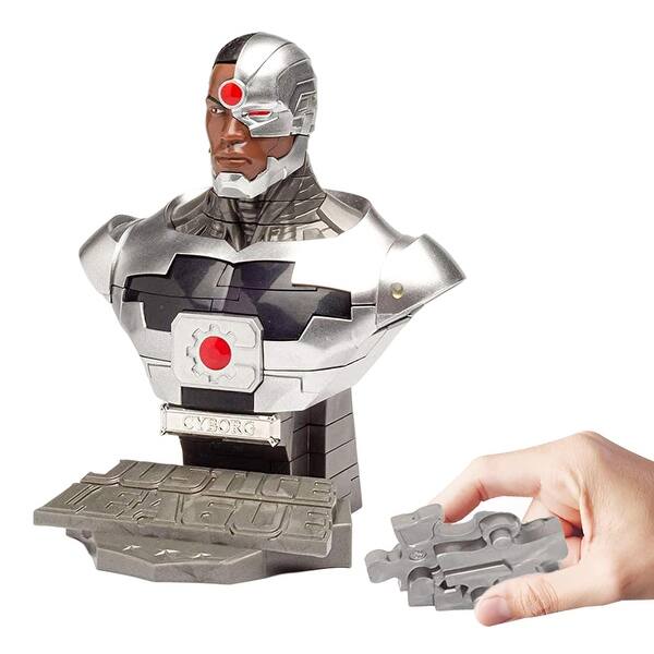 slide 2 of 4, DC Cyborg 72 Piece 3D Jigsaw Puzzle