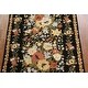 preview thumbnail 4 of 18, Vegetable Dye Wool/ Silk Aubusson Area Rug Hand-knotted Office Carpet - 5'9" x 8'2"